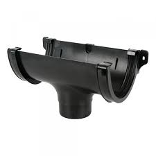170 Deepstyle Gutter Running Outlet Black