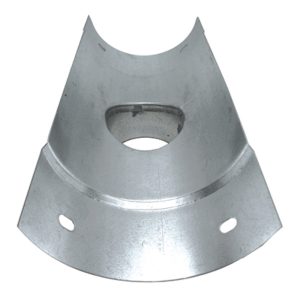 5" Gutter Stop Half Round