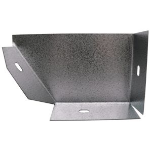 4" Bevel Gutter Stop Left
