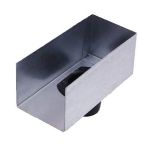 3"/4"  Outlet 6" Dropend Stop Box Gutter